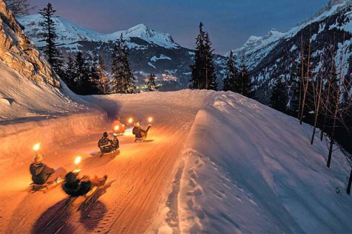 Schlittelplausch - Seminarhotel Schweiz - Ferien, Seminare, Hotel und Hochzeiten in Filzbach, Glarus, Schweiz im Glarnerland