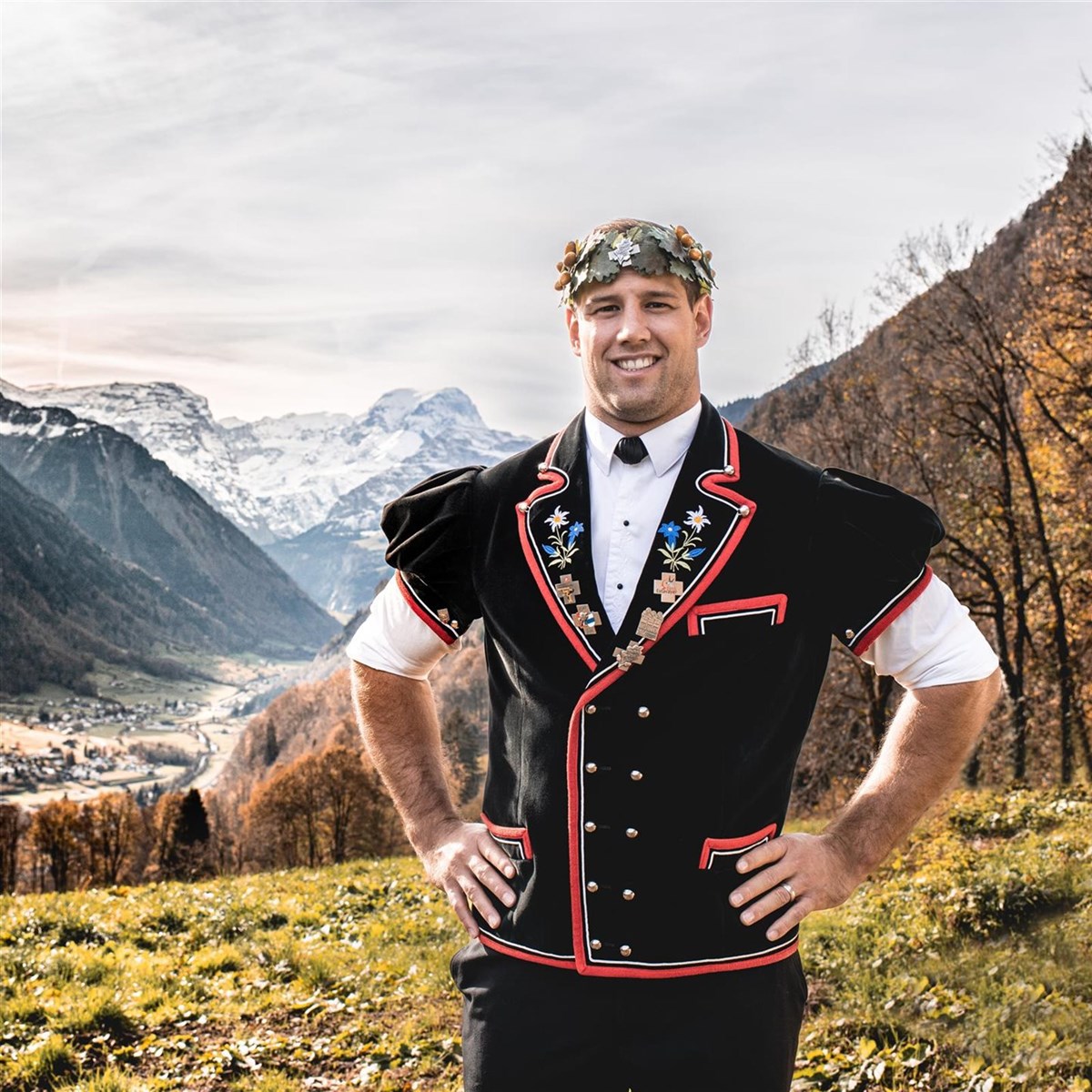 Roger Rychen, Eidgenössicher Kranzschwinger
