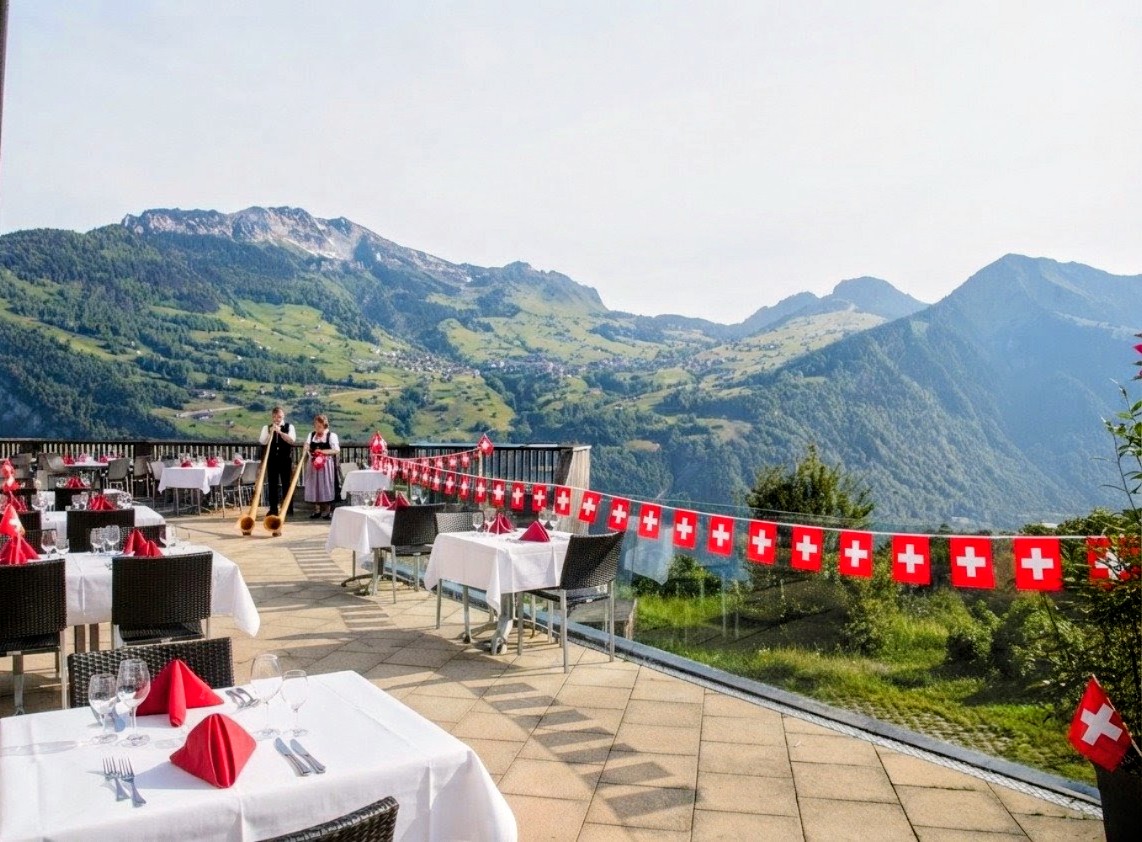 1. August 2026 mit Livemusik - Seminarhotel Schweiz - Ferien, Seminare, Hotel und Hochzeiten in Filzbach, Glarus, Schweiz im Glarnerland