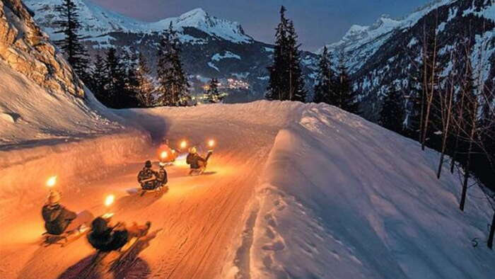 Nachtschlitteln - Seminarhotel Schweiz - Ferien, Seminare, Hotel und Hochzeiten in Filzbach, Glarus, Schweiz im Glarnerland