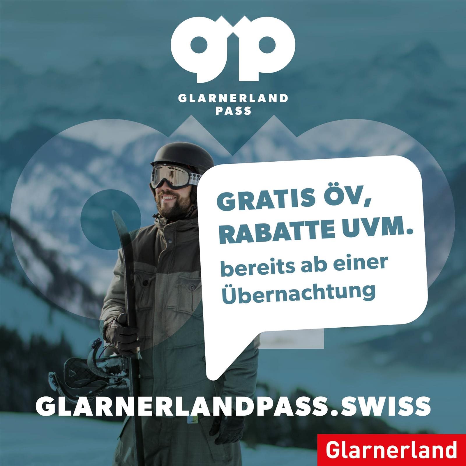 GlarnerlandPass – Vorteile für Gäste - Seminarhotel Schweiz - Ferien, Seminare, Hotel und Hochzeiten in Filzbach, Glarus, Schweiz im Glarnerland