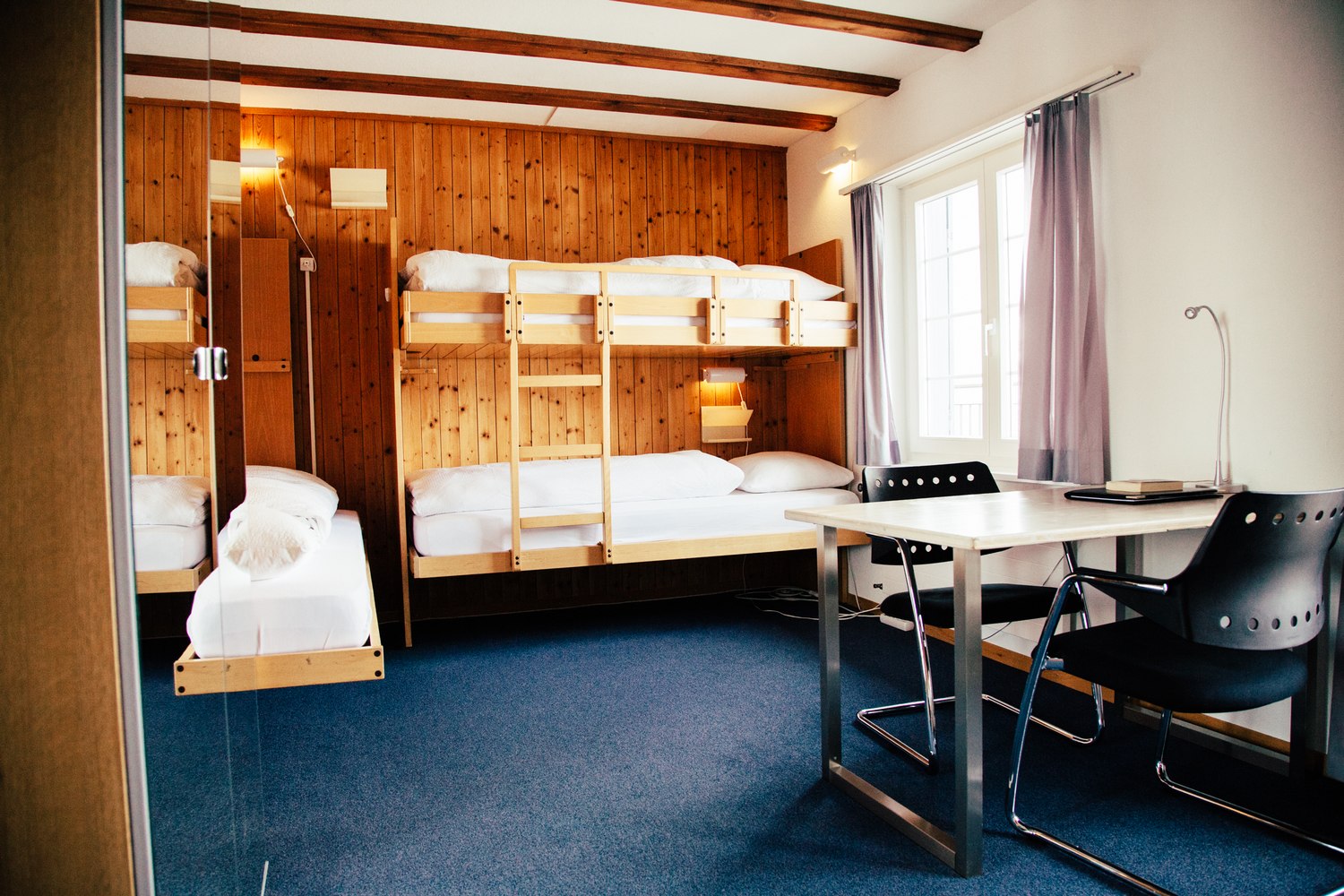 Seminarhotel Lihn Einzelzimmer Doppelzimmer Mehrbettzimmer Familien Lavabo